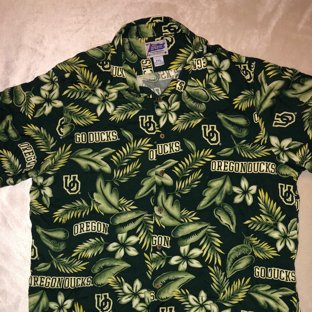 Reyn Spooner University of Oregon Ducks Hawaiian